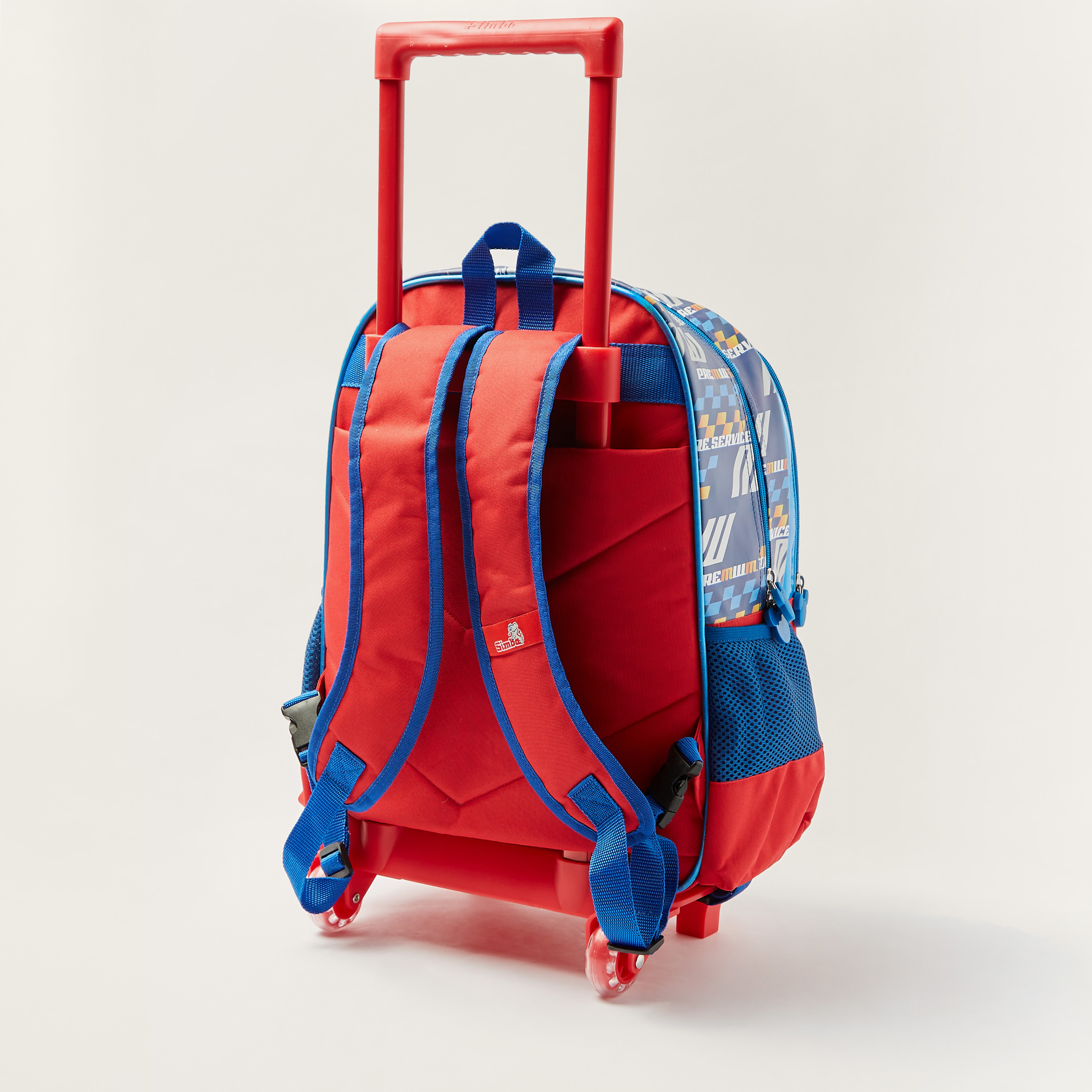 شنطة ظهر ترولي بمقبض سحب وطبعات ميكي ماوس من سيمبا - 14 بوصة-school-bagsandbackpacks-trolleybags-image-4