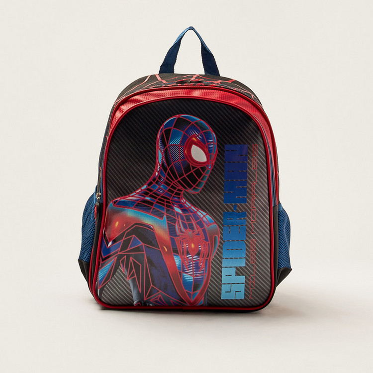 Simba Spider-Man Print 16-inch Backpack with Zip Closure