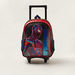 Simba Spider-Man Print 14-inch Trolley Backpack with Retractable Handle-Trolleys-thumbnail-0