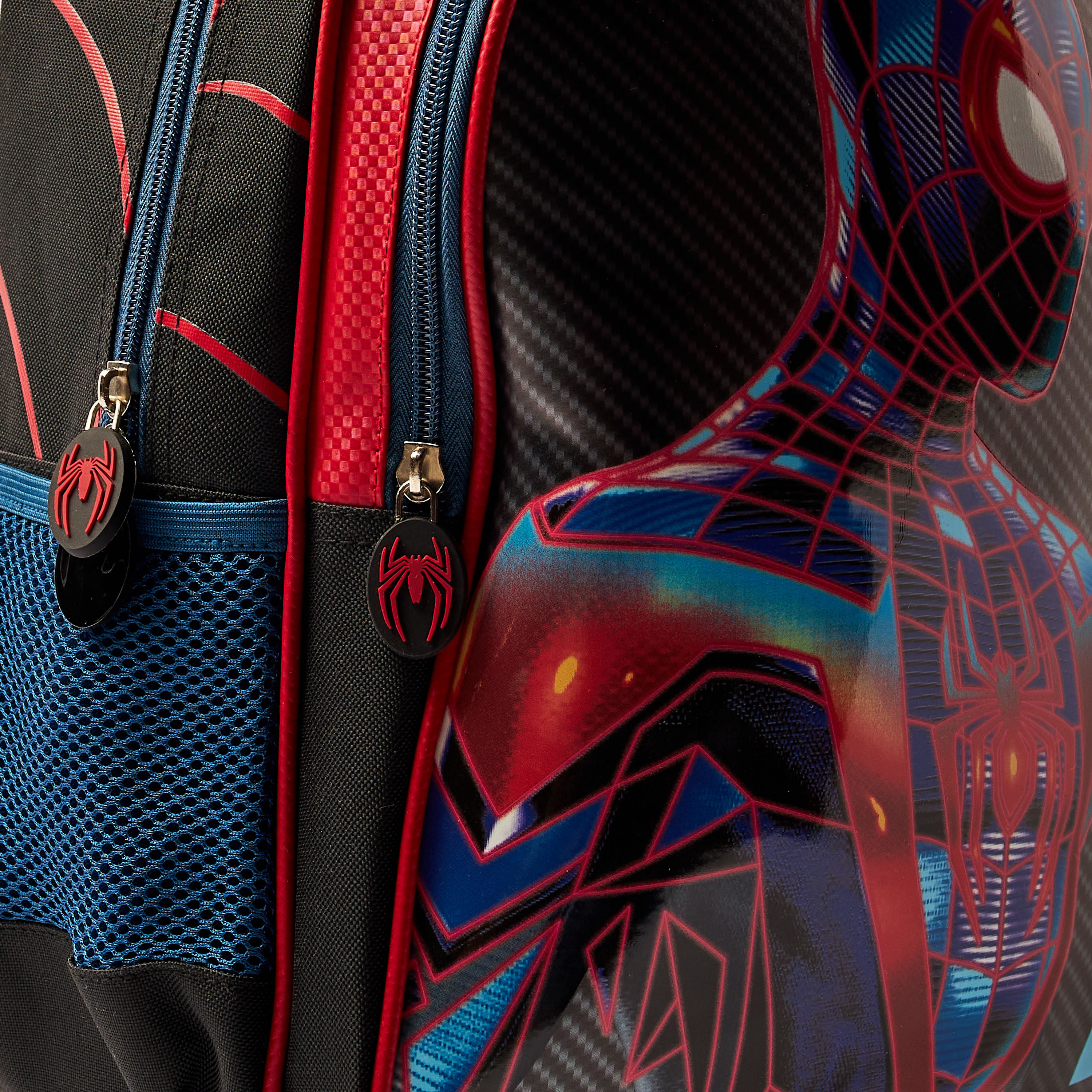 Simba Spider-Man Print 14-inch Trolley Backpack with Retractable Handle-school-bagsandbackpacks-trolleybags-image-3