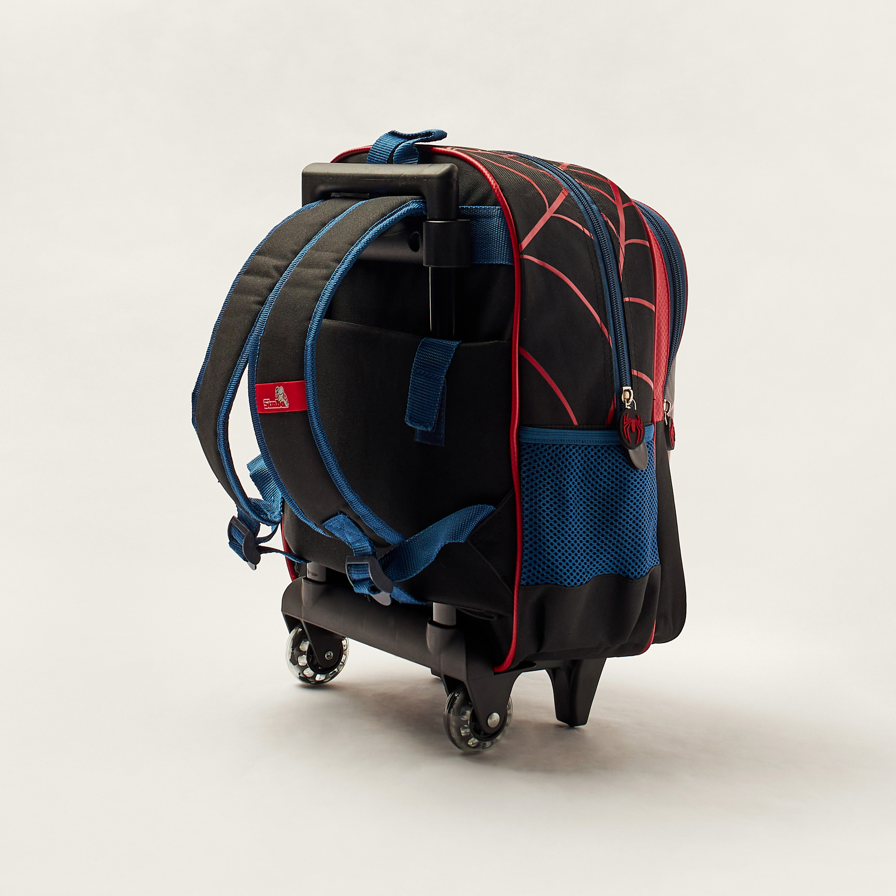 Simba Spider-Man Print 14-inch Trolley Backpack with Retractable Handle-school-bagsandbackpacks-trolleybags-image-5