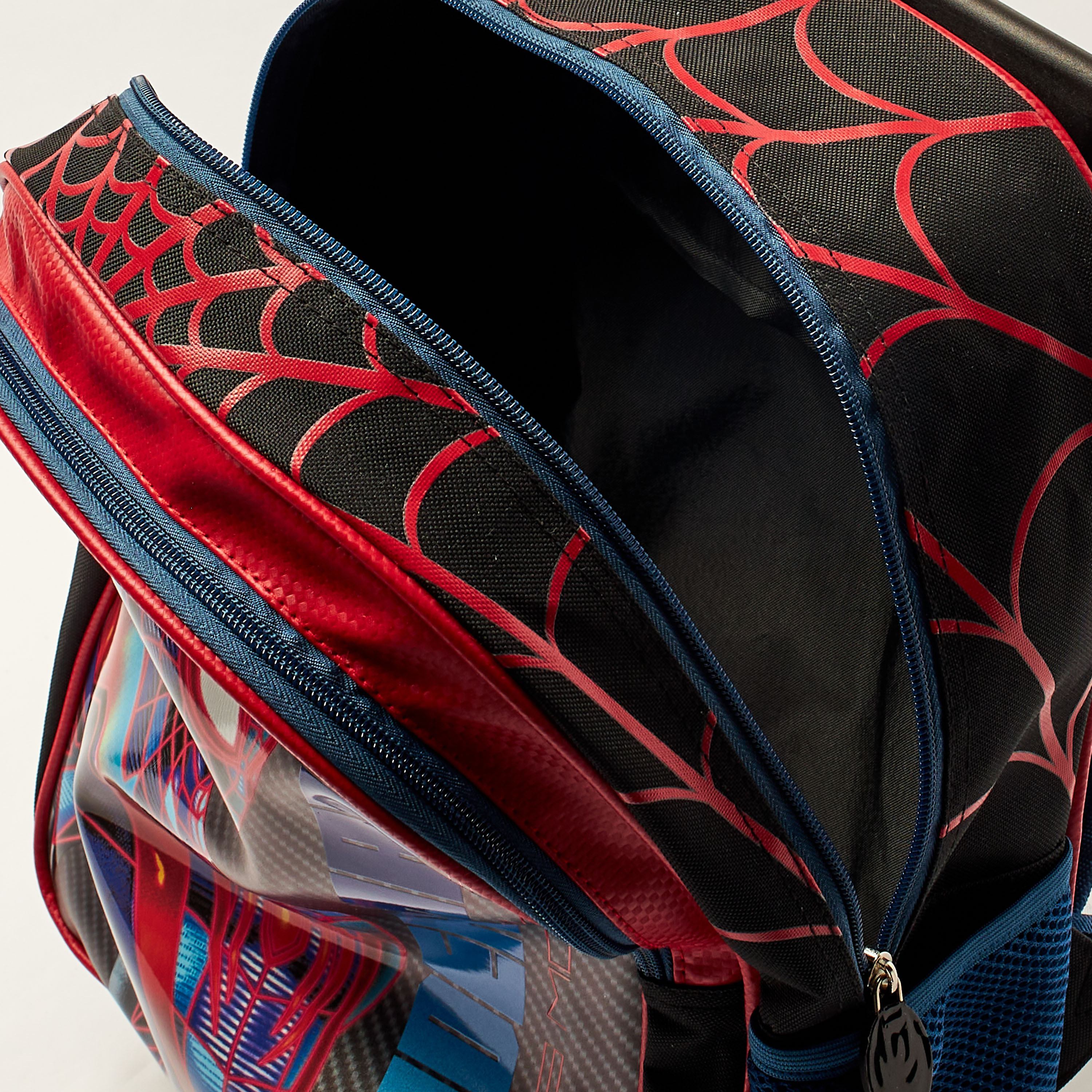 Simba Spider-Man Print 14-inch Trolley Backpack with Retractable Handle-school-bagsandbackpacks-trolleybags-image-6