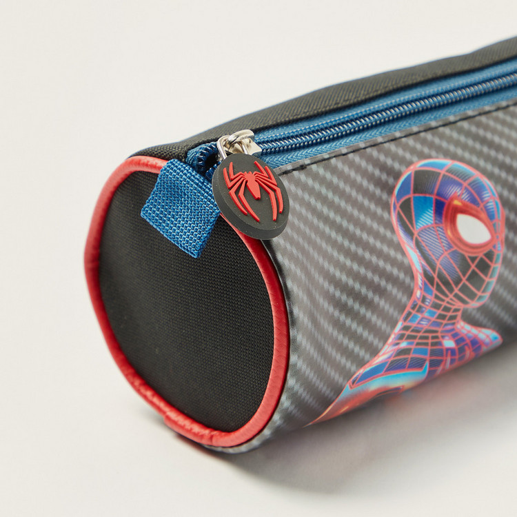 Simba Spider-Man Print Pencil Case with Zip Closure