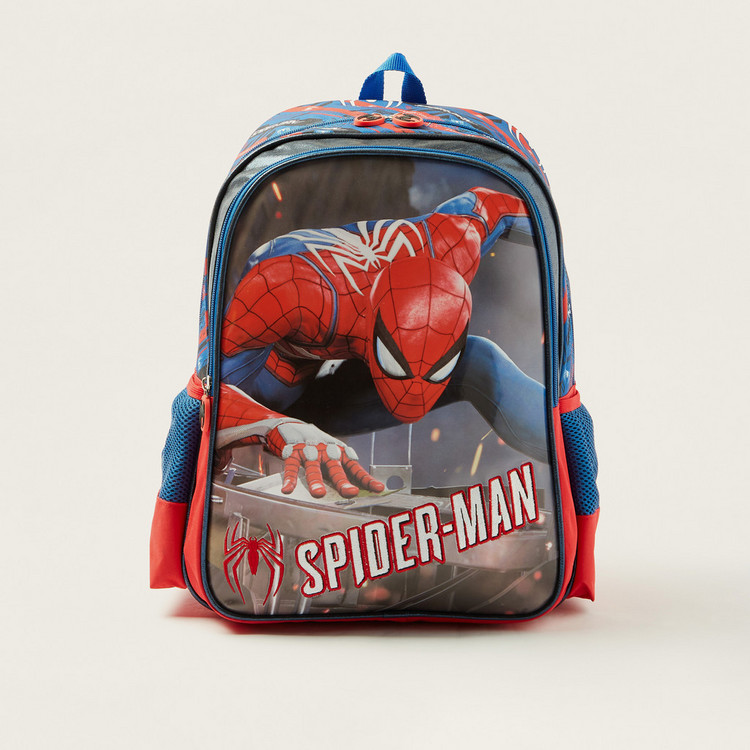 Simba Spider-Man Print Backpack - 14 inches