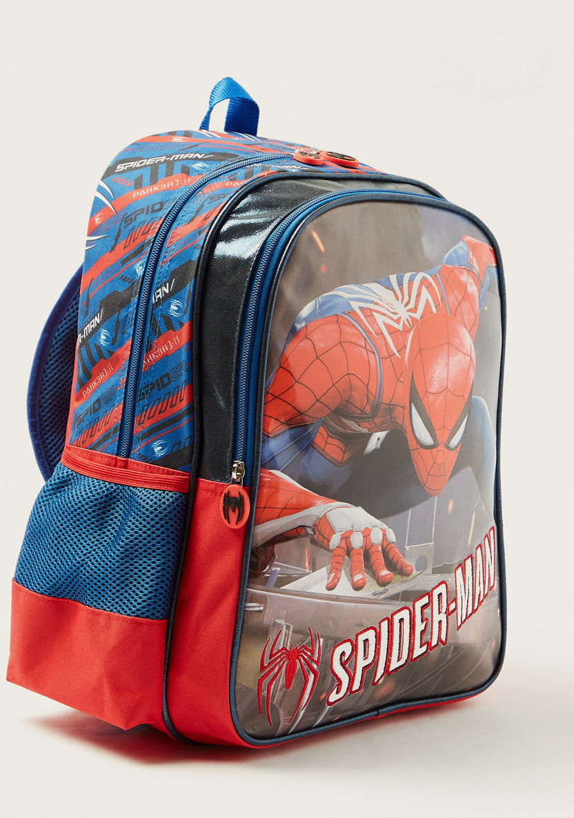 Simba Spider-Man Print Backpack - 14 inches-Backpacks-image-1