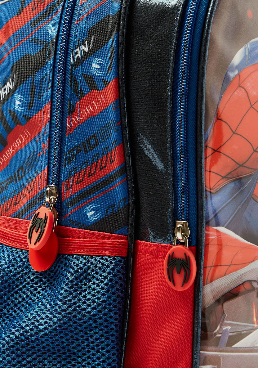 Simba Spider-Man Print Backpack - 14 inches-Backpacks-image-4