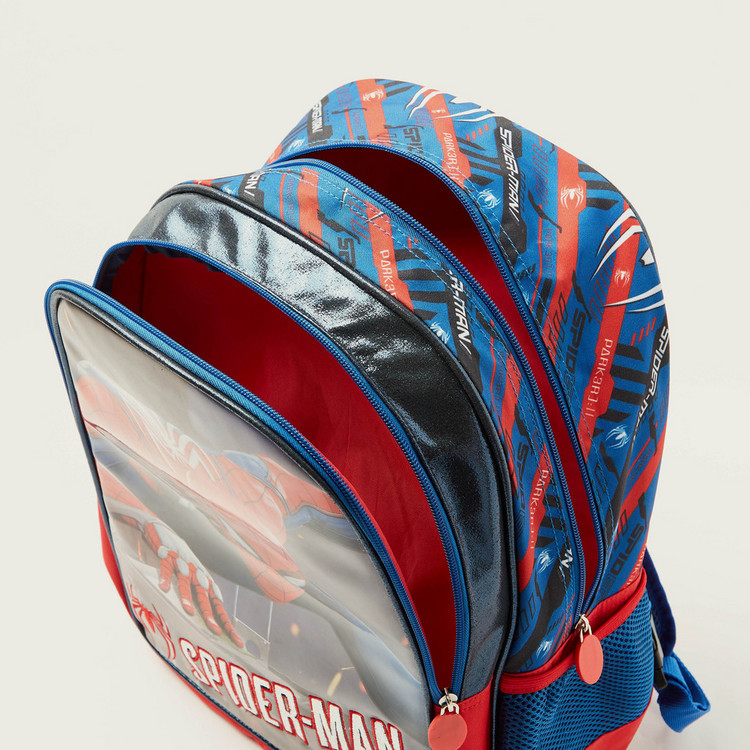 Simba Spider-Man Print Backpack - 14 inches