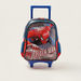 Simba Spider-Man Print 14-inch Backpack with Zip Closure-Trolleys-thumbnail-0
