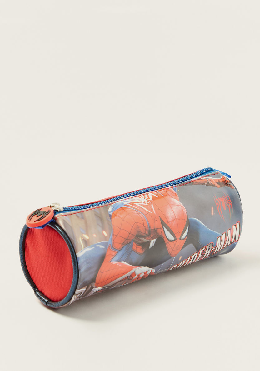 Simba Spider-Man Print Pencil Case with Zip Closure-Pencil Cases-image-1