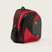 Simba Ferrari Embossed 16-inch Backpack with Adjustable Shoulder Straps-Backpacks-thumbnail-1