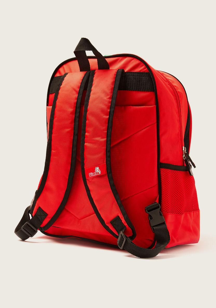 Simba Ferrari Print Backpack - 16 inches-Backpacks-image-3