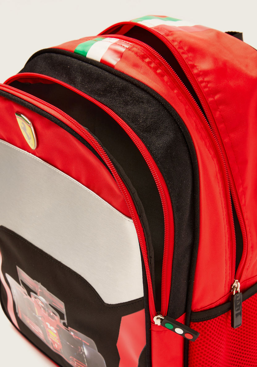 Simba Ferrari Print Backpack - 16 inches-Backpacks-image-4