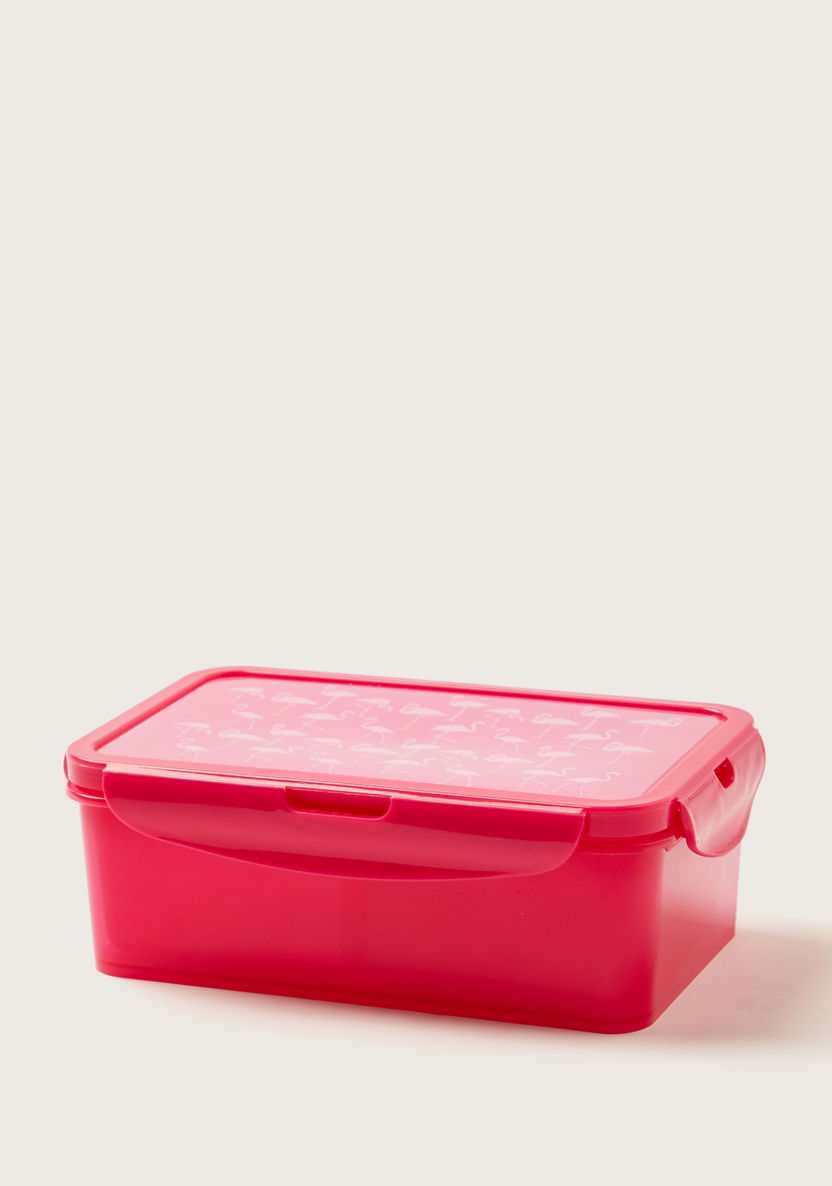 Juniors Flamingo Print Lunch Box-Lunch Boxes-image-0