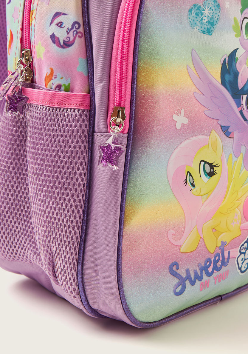 My Little Pony 2-Compartment Backpack with 2 Side Pockets - 14 inches-Backpacks-image-2