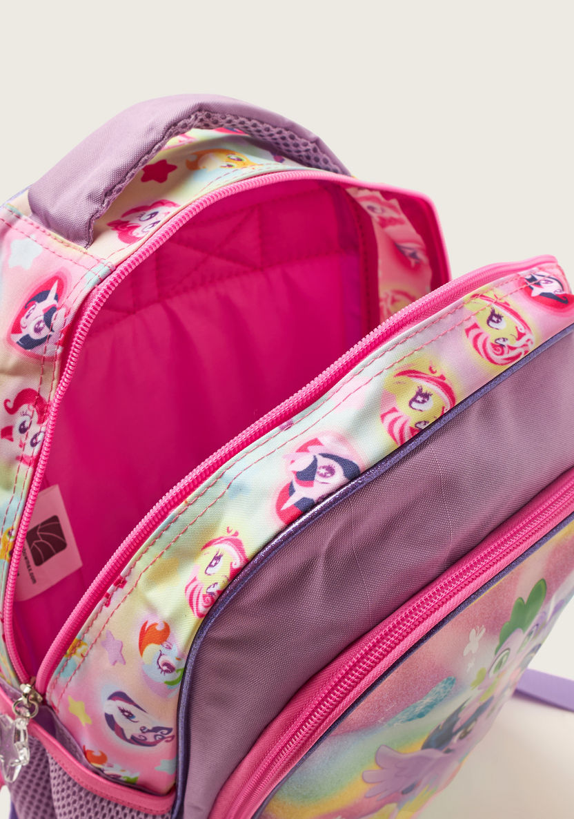 My Little Pony 2-Compartment Backpack with 2 Side Pockets - 14 inches-Backpacks-image-4