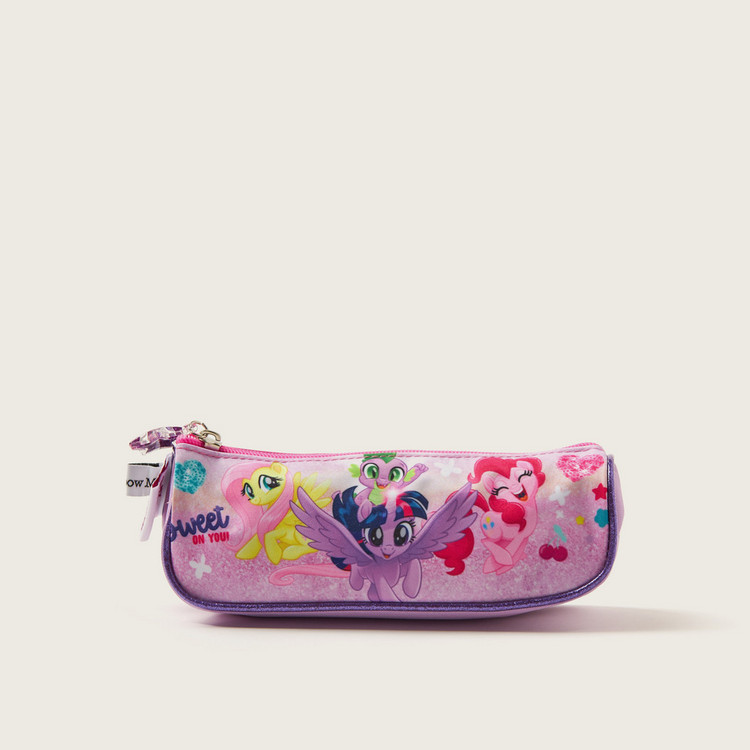 My Little Pony Printed Pencil Pouch with Zipper Closure