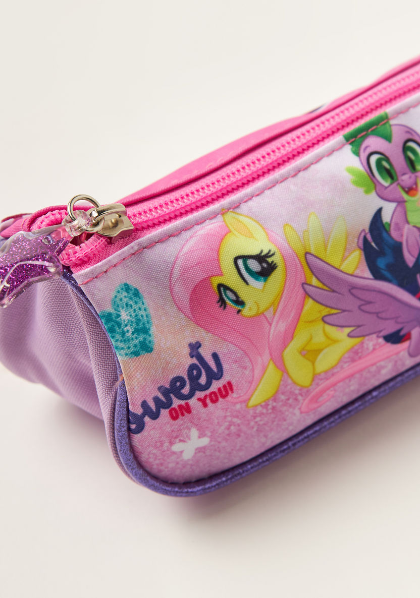 My Little Pony Printed Pencil Pouch with Zipper Closure-Pencil Cases-image-2