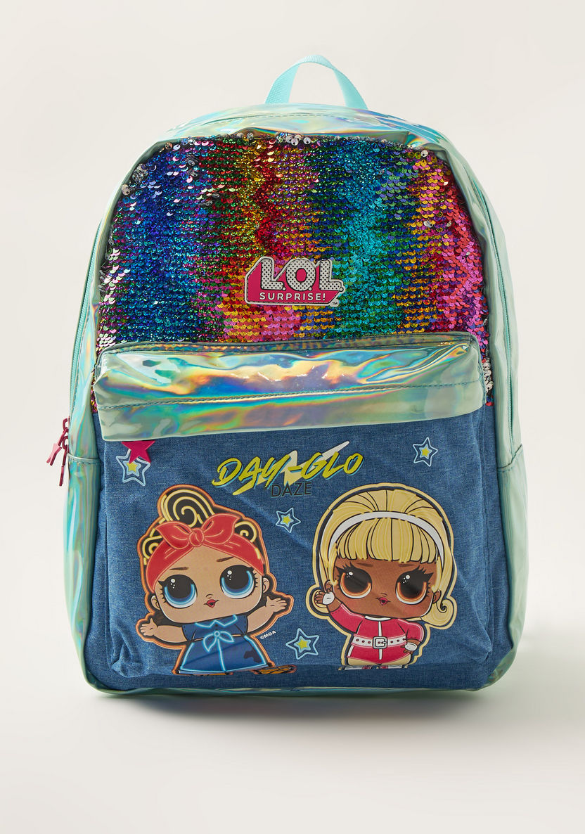 L.O.L. Surprise! 1-Compartment Backpack with Front Pocket and 2 Side Pockets - 16 inches-Backpacks-image-0