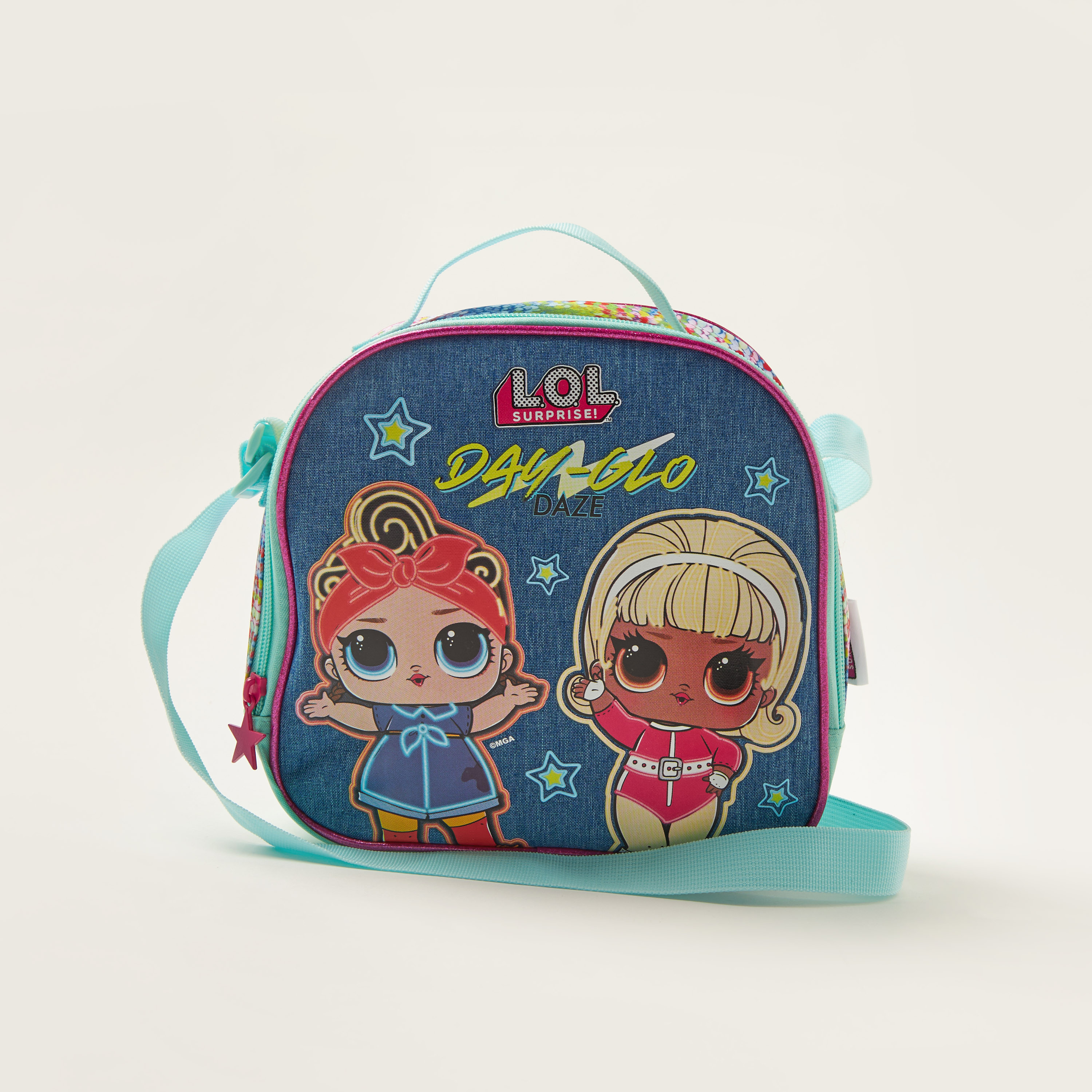 L.O.L. Surprise! Insulated Lunch Bag with Zipper Closure and Adjustable Strap-school-lunchessentials-lunchbags-image-1