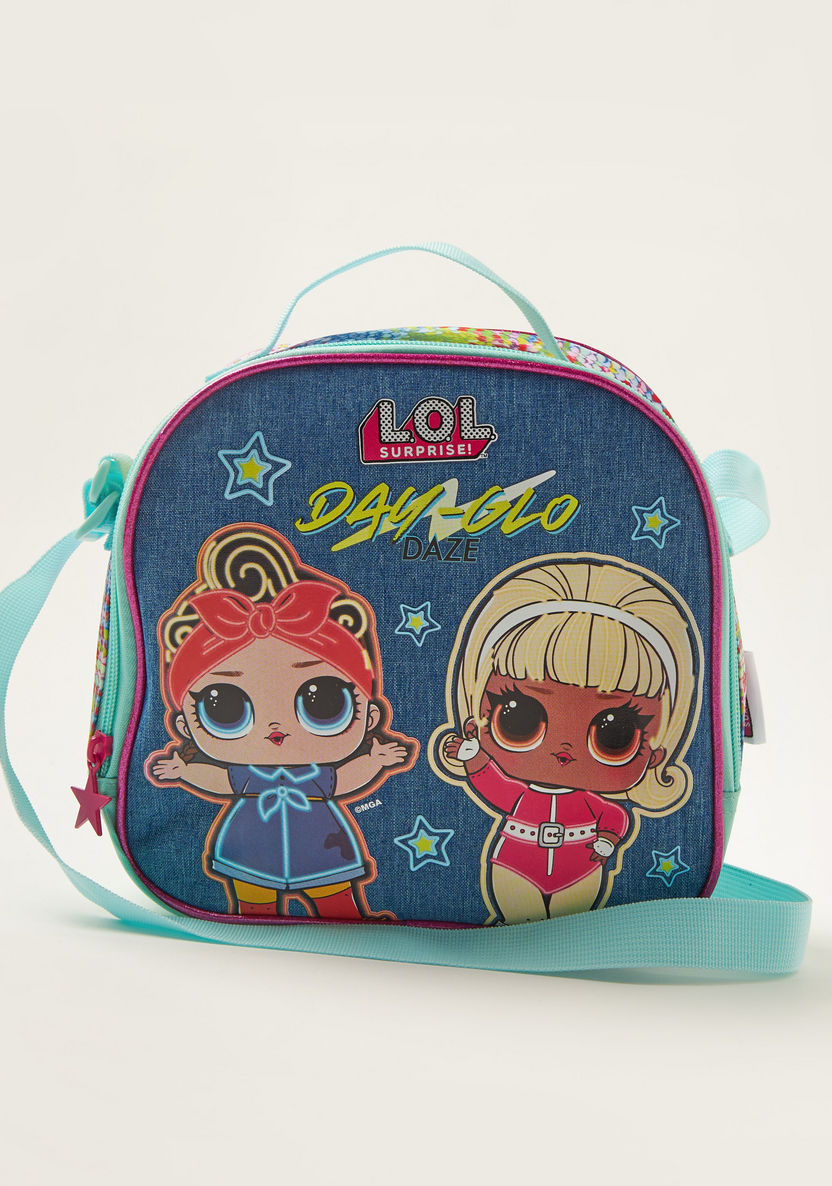 L.O.L. Surprise! Insulated Lunch Bag with Zipper Closure and Adjustable Strap-Lunch Bags-image-0