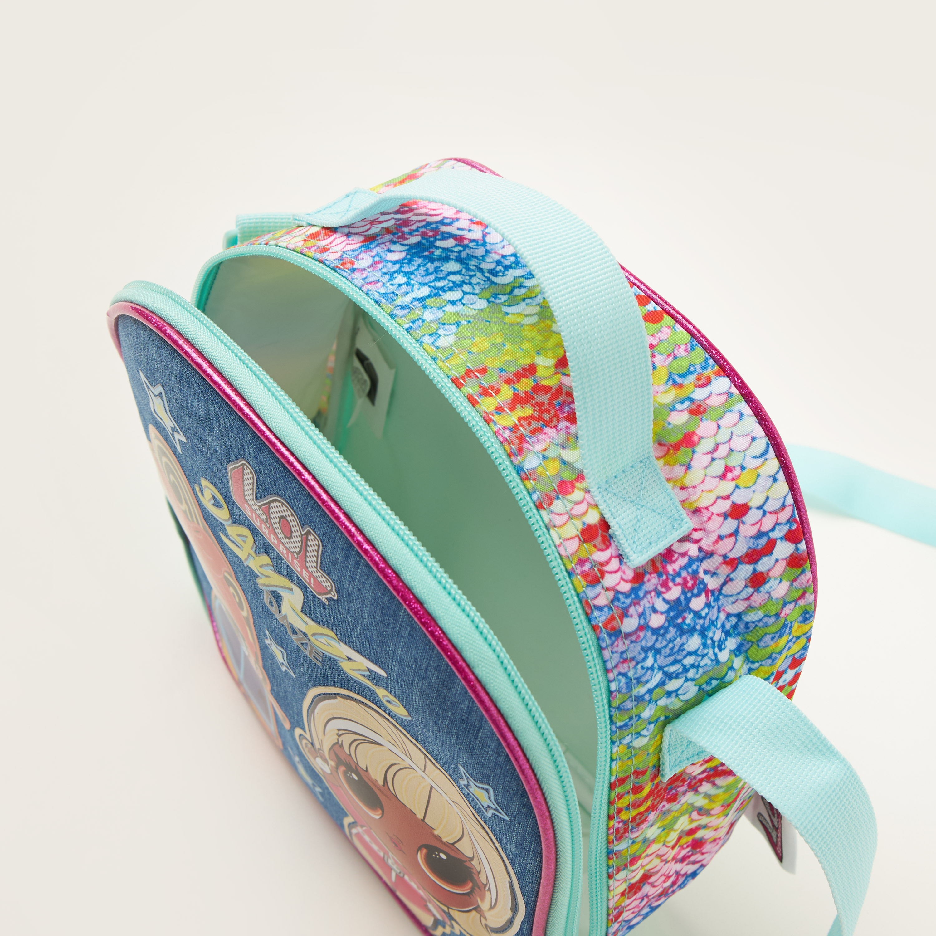 L.O.L. Surprise! Insulated Lunch Bag with Zipper Closure and Adjustable Strap-school-lunchessentials-lunchbags-image-4