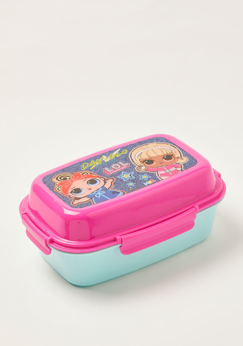 L.O.L. Surprise! Printed Lunch Box with 4 Trays and Clip Closure-Lunch Boxes-image-1