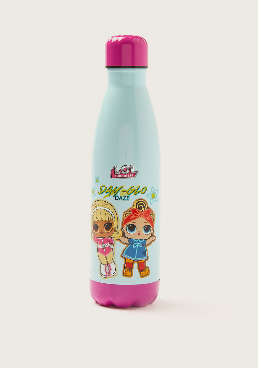L.O.L. Surprise! Printed Water Bottle with Screw Lid - 500 ml-Water Bottles-image-0