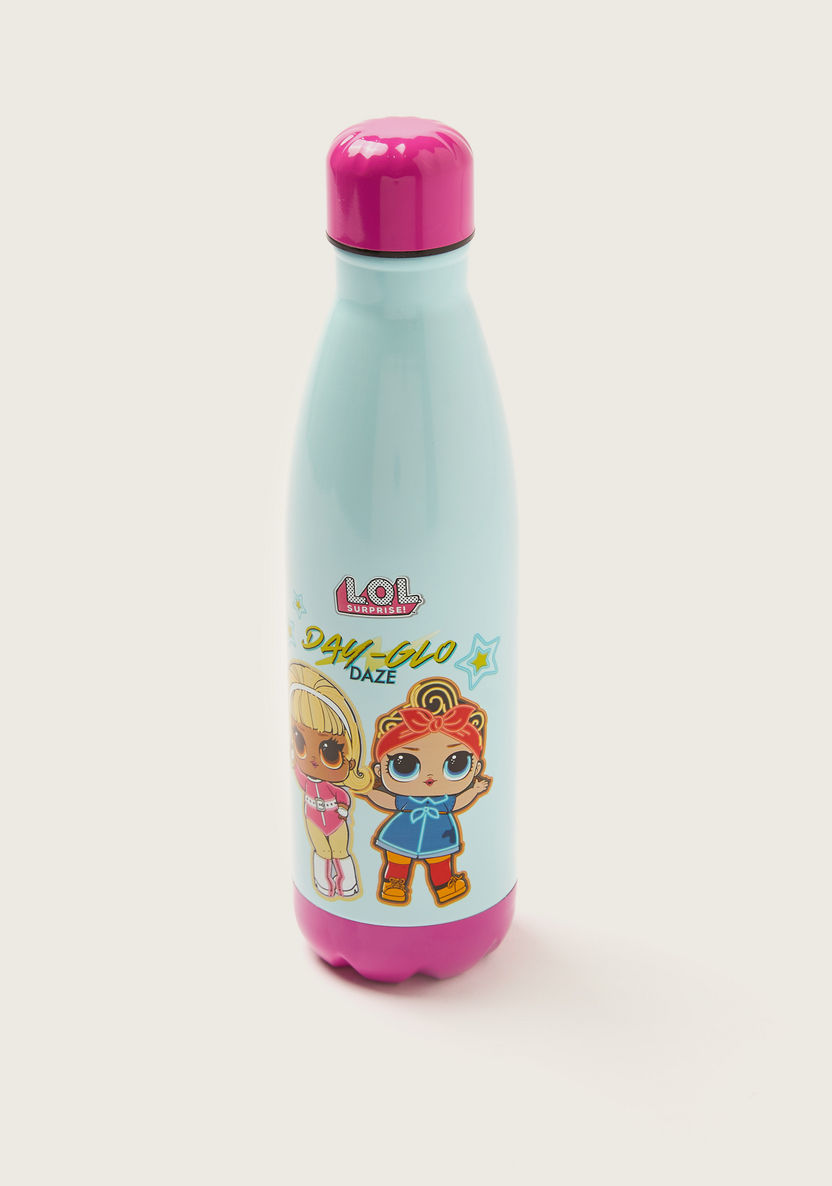 L.O.L. Surprise! Printed Water Bottle with Screw Lid - 500 ml-Water Bottles-image-1