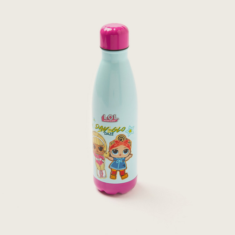 L.O.L. Surprise! Printed Water Bottle with Screw Lid - 500 ml