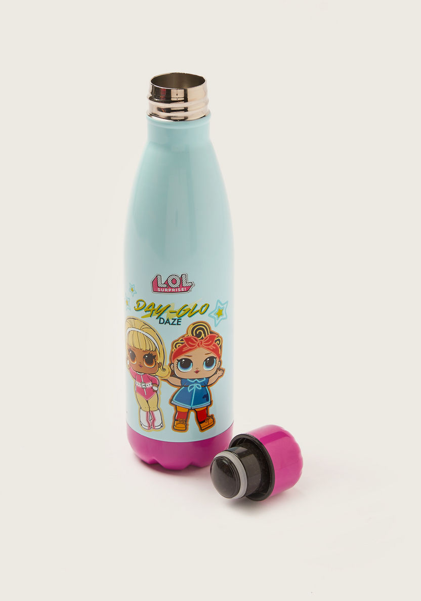 L.O.L. Surprise! Printed Water Bottle with Screw Lid - 500 ml-Water Bottles-image-3