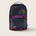 Hello Kitty Print Backpack with Front Pocket and 2 Side Pockets - 18 inches-Backpacks-thumbnail-0