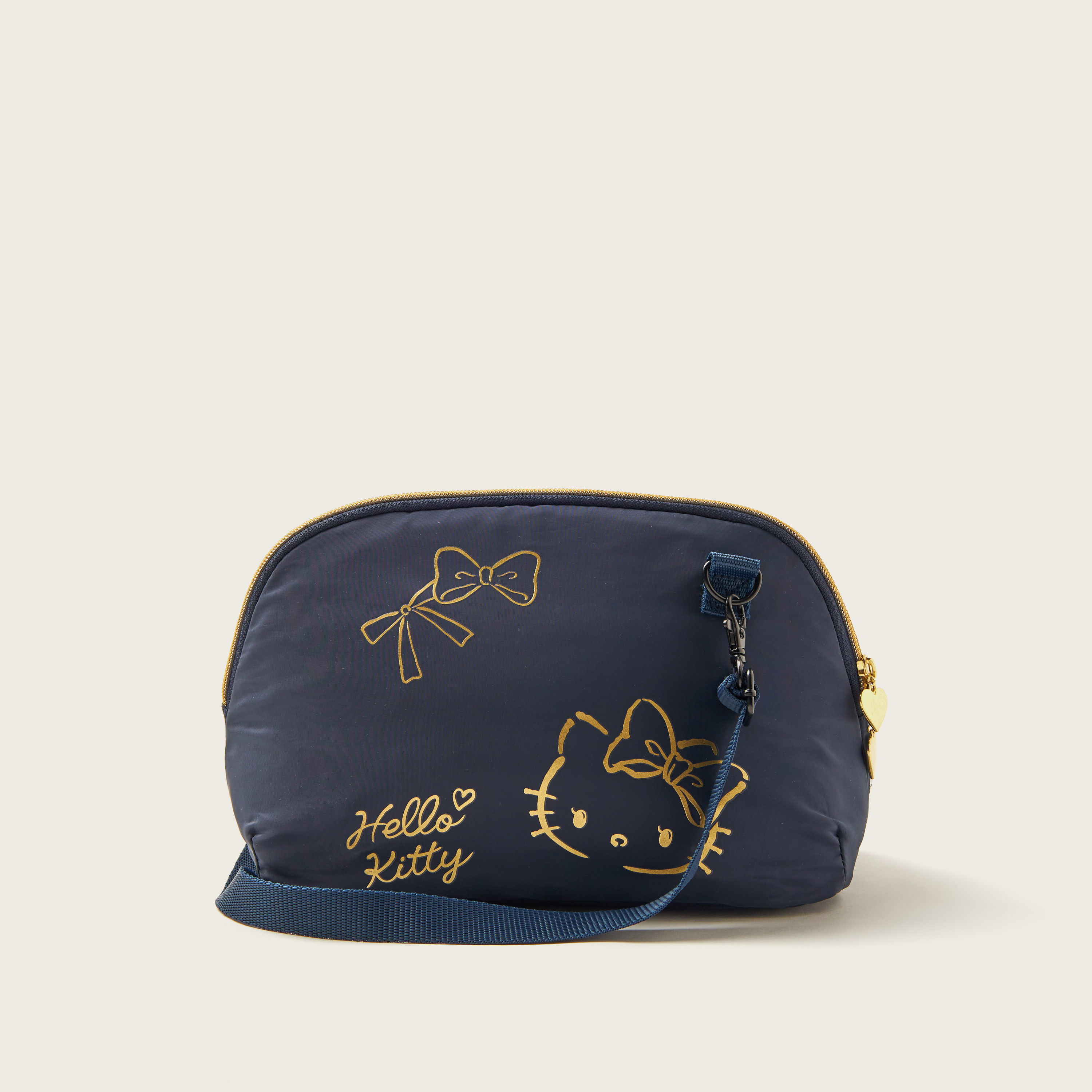 Sanrio Hello Kitty Print Insulated Lunch Bag with Detachable Handle-school-lunchessentials-lunchbags-image-1