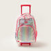 Juniors Printed Trolley Backpack with Retractable Handle - 18 inches-Trolleys-thumbnail-0