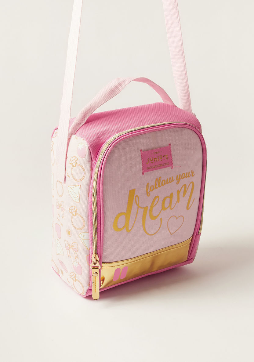 Juniors Printed Lunch Bag-Lunch Bags-image-1