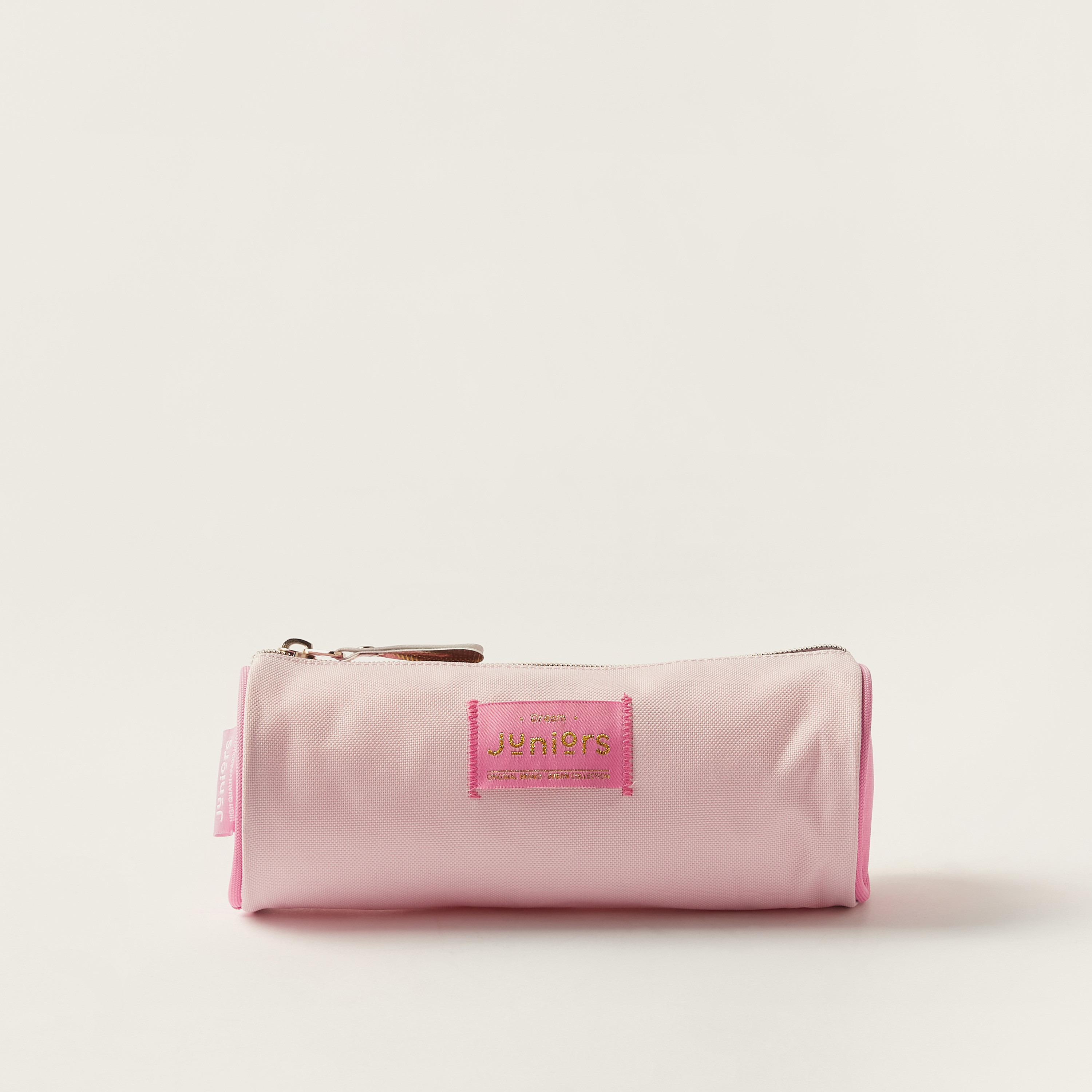 Juniors Glitter Detail Pencil Case with Zip Closure-school-stationery-pencilcases-image-1