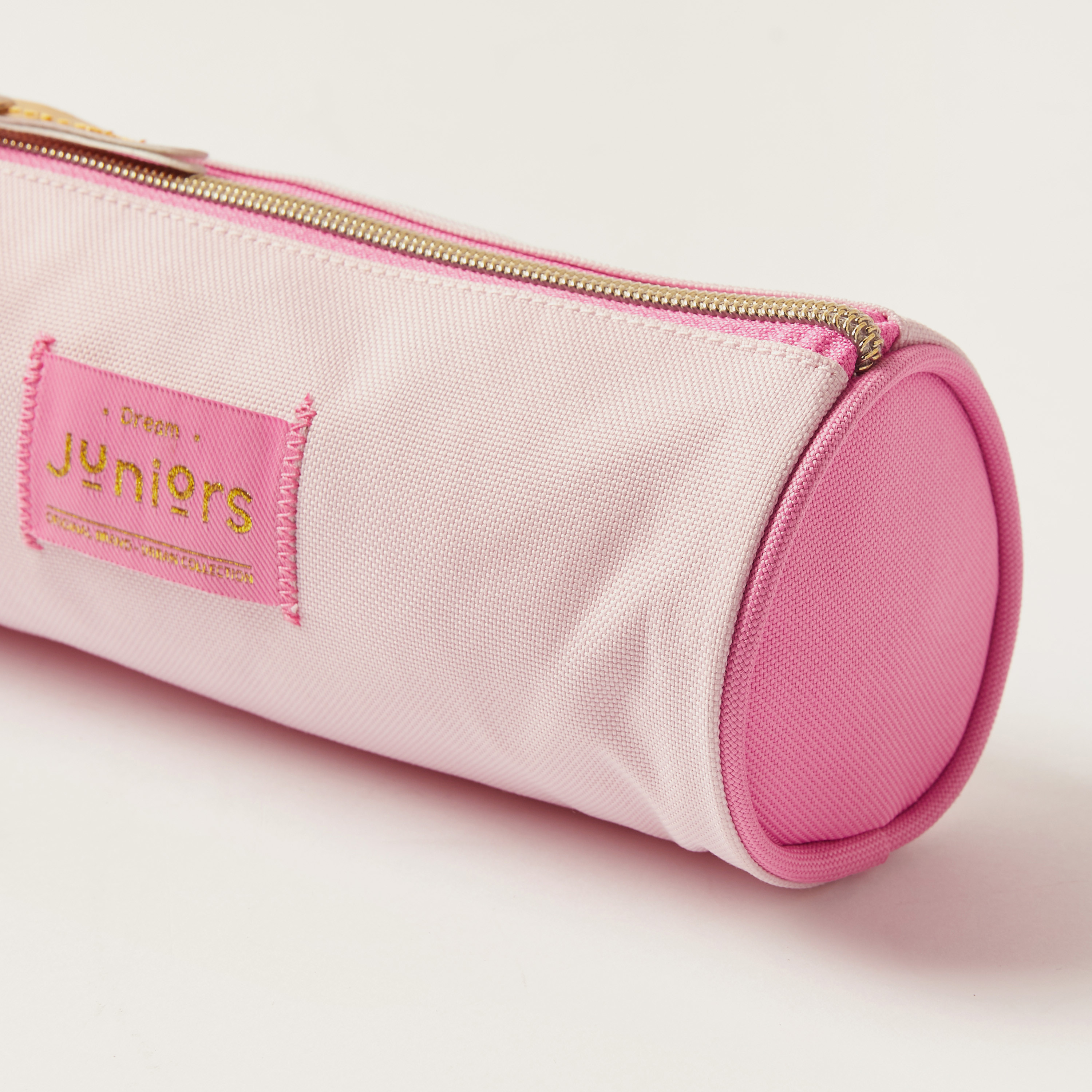 Juniors Glitter Detail Pencil Case with Zip Closure-school-stationery-pencilcases-image-3