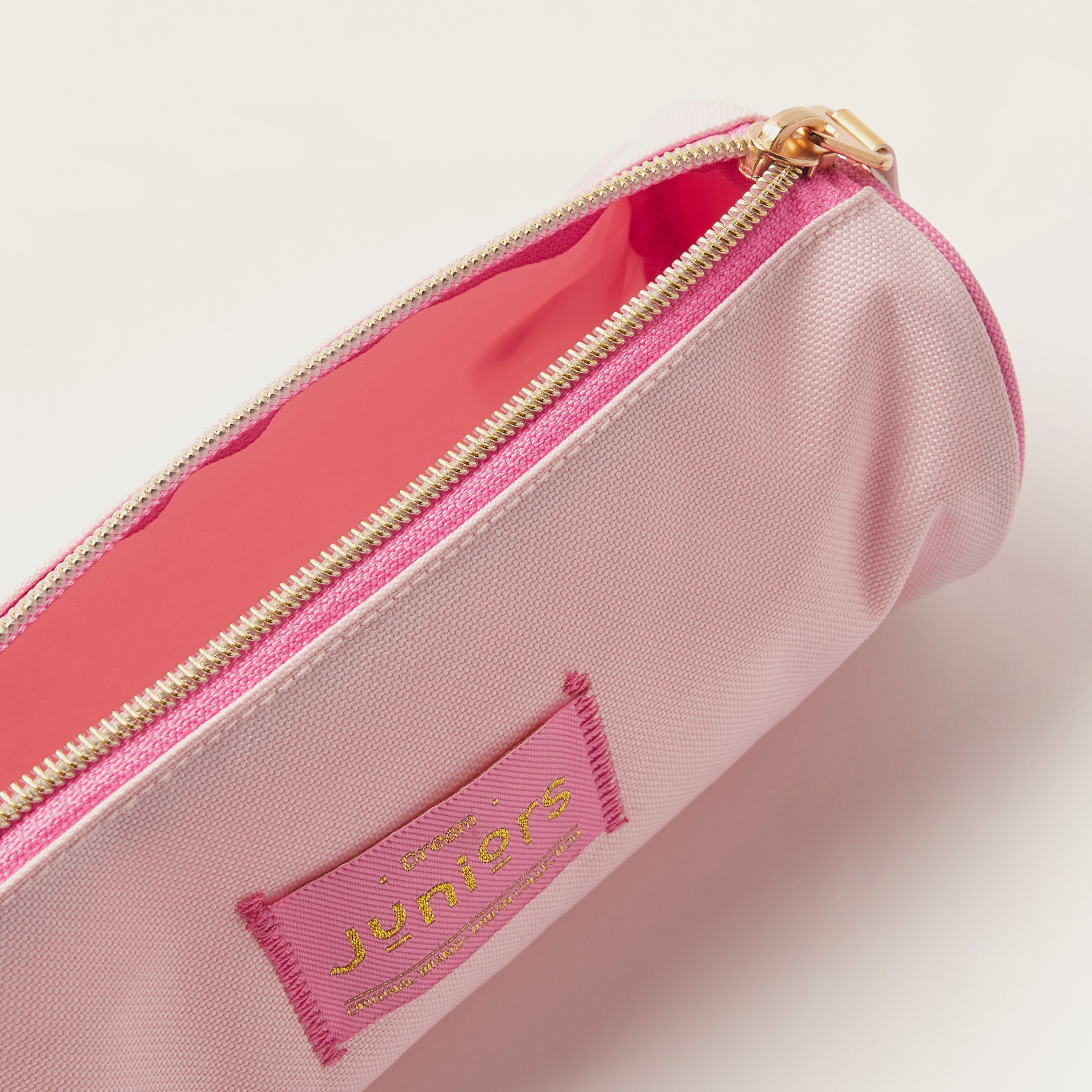 Juniors Glitter Detail Pencil Case with Zip Closure-school-stationery-pencilcases-image-4
