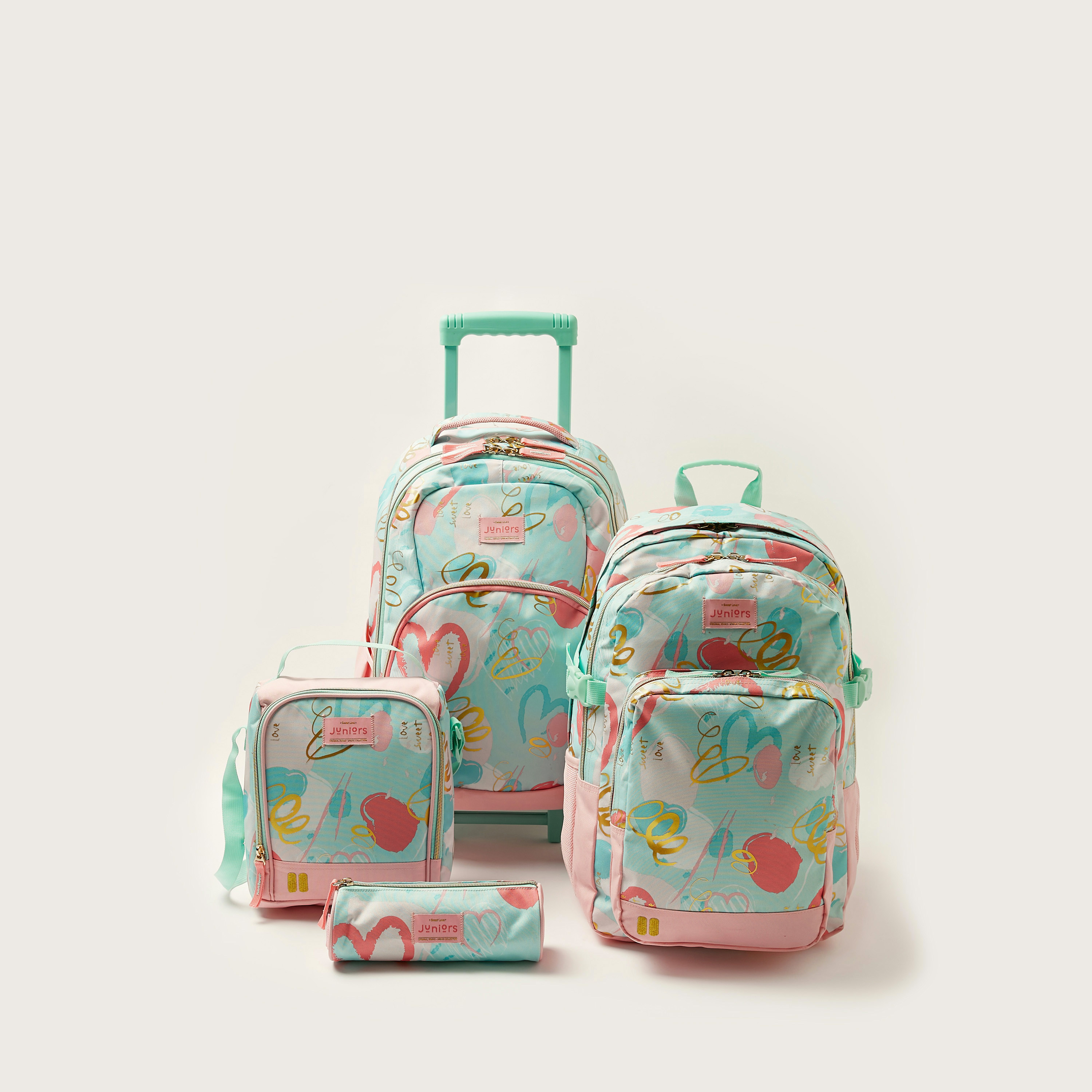 Juniors Printed Trolley Backpack with Retractable Handle - 18 inches-school-bagsandbackpacks-trolleybags-image-7