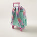 Juniors Mermaid Print Trolley Backpack with Side Pockets - 18 inches-Trolleys-thumbnail-3