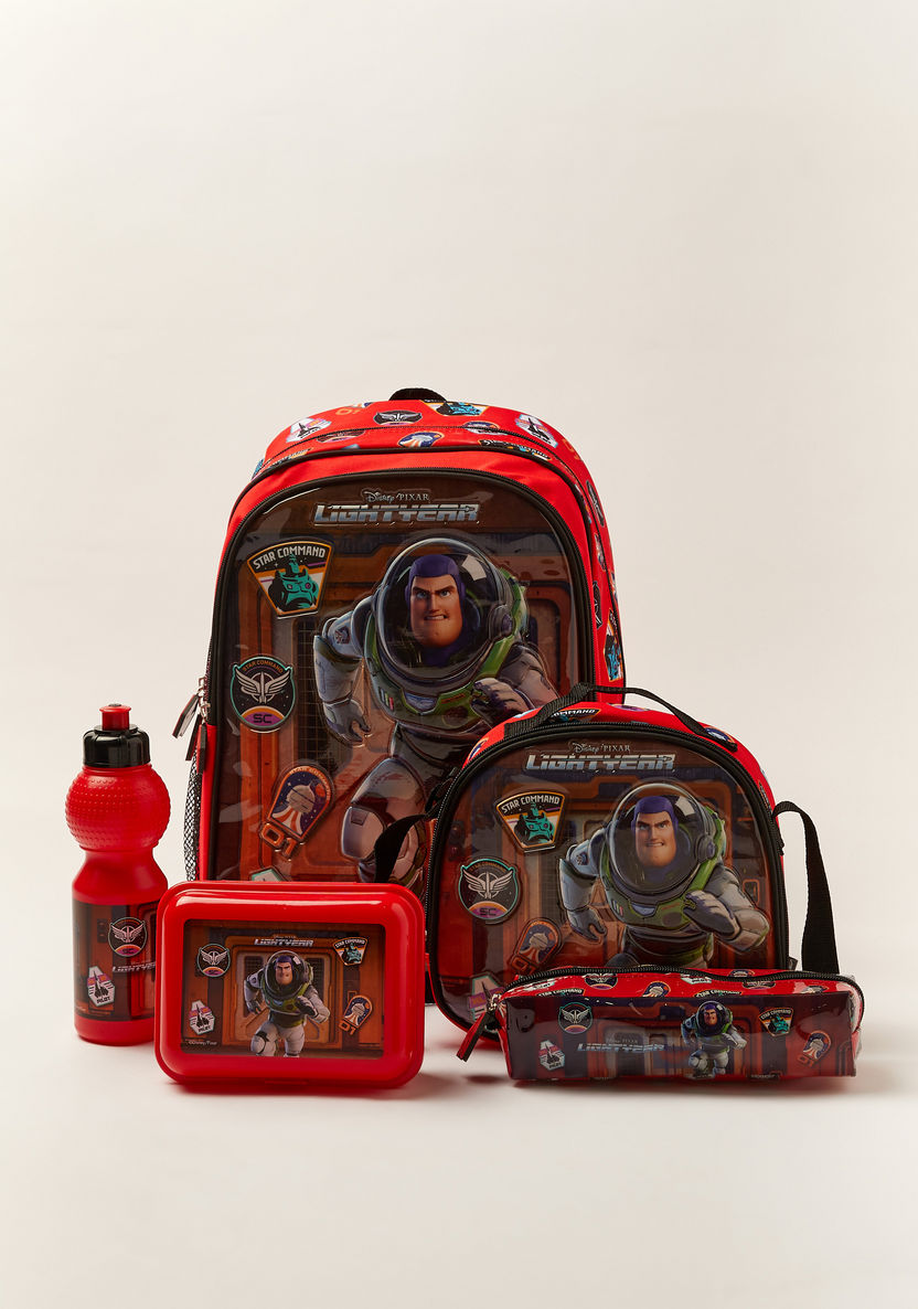 Simba 5-Piece Lightyear Space Ranger Backpack Set - 16 inches-School Sets-image-0