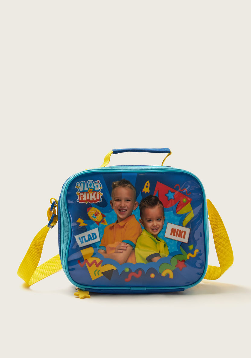 Vlad & Niki Printed 5-Piece Backpack Set - 16 inches-School Sets-image-2