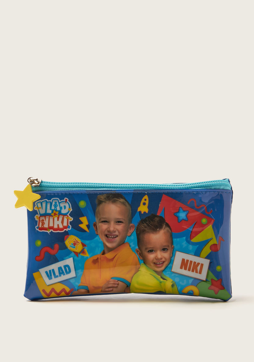 Vlad & Niki Printed 5-Piece Backpack Set - 16 inches-School Sets-image-3