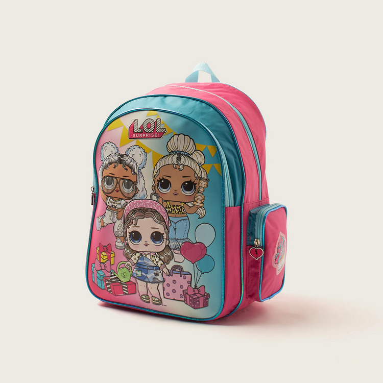 First Kid L.O.L. Surprise! Print 5-Piece Backpack Set - 16 inches