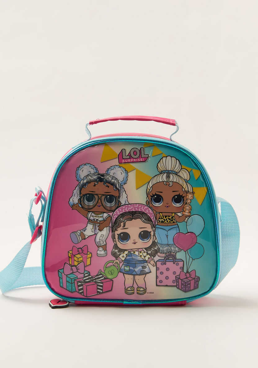 First Kid L.O.L. Surprise! Print 5-Piece Backpack Set - 16 inches-School Sets-image-2