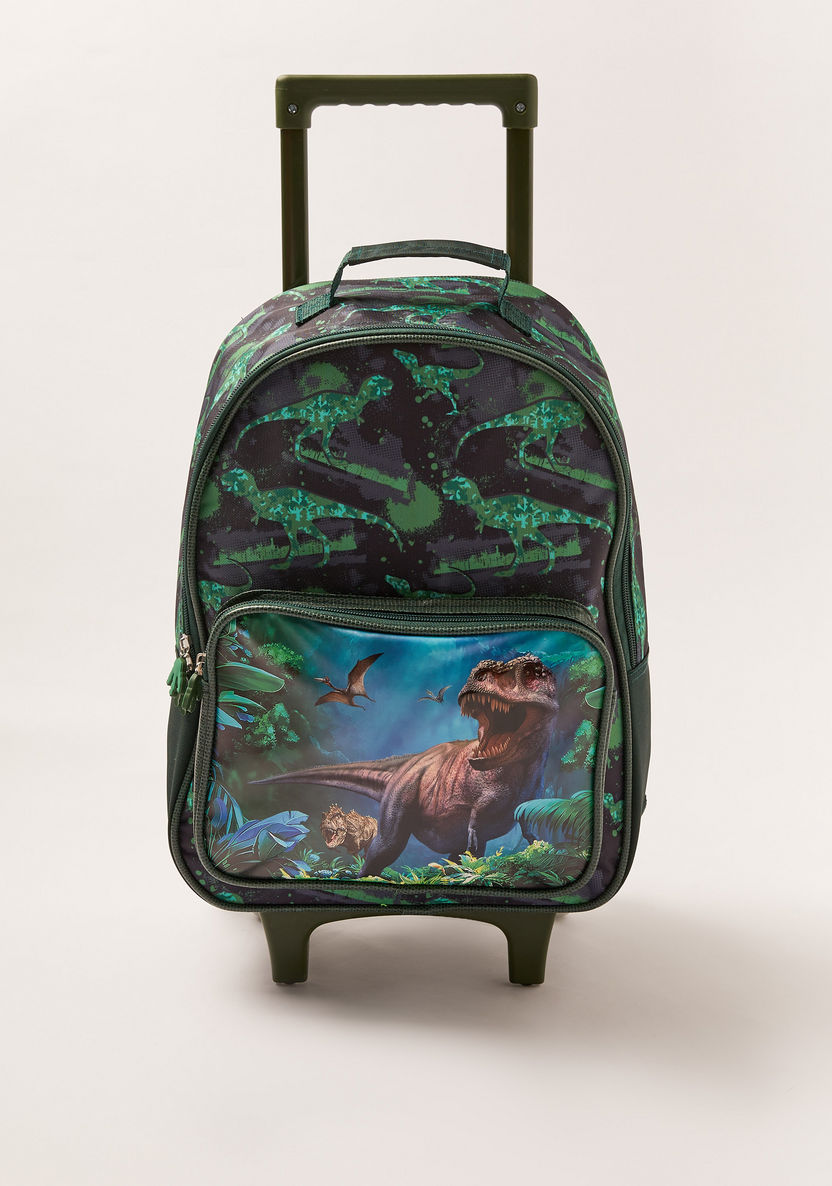 Juniors Printed Trolley Backpack - 16 inches-Trolleys-image-0
