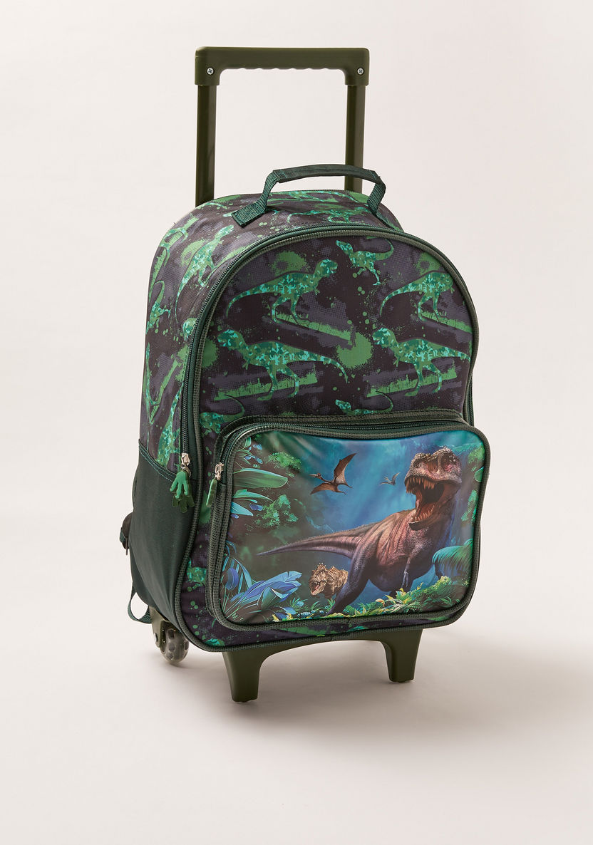Juniors Printed Trolley Backpack - 16 inches-Trolleys-image-1