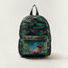 Juniors Jurassic Park Print 16-inch Backpack with Zip Closure-Backpacks-thumbnail-0