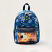 Juniors Football Print Backpack with Adjustable Shoulder Straps - 14 inches-Backpacks-thumbnail-0