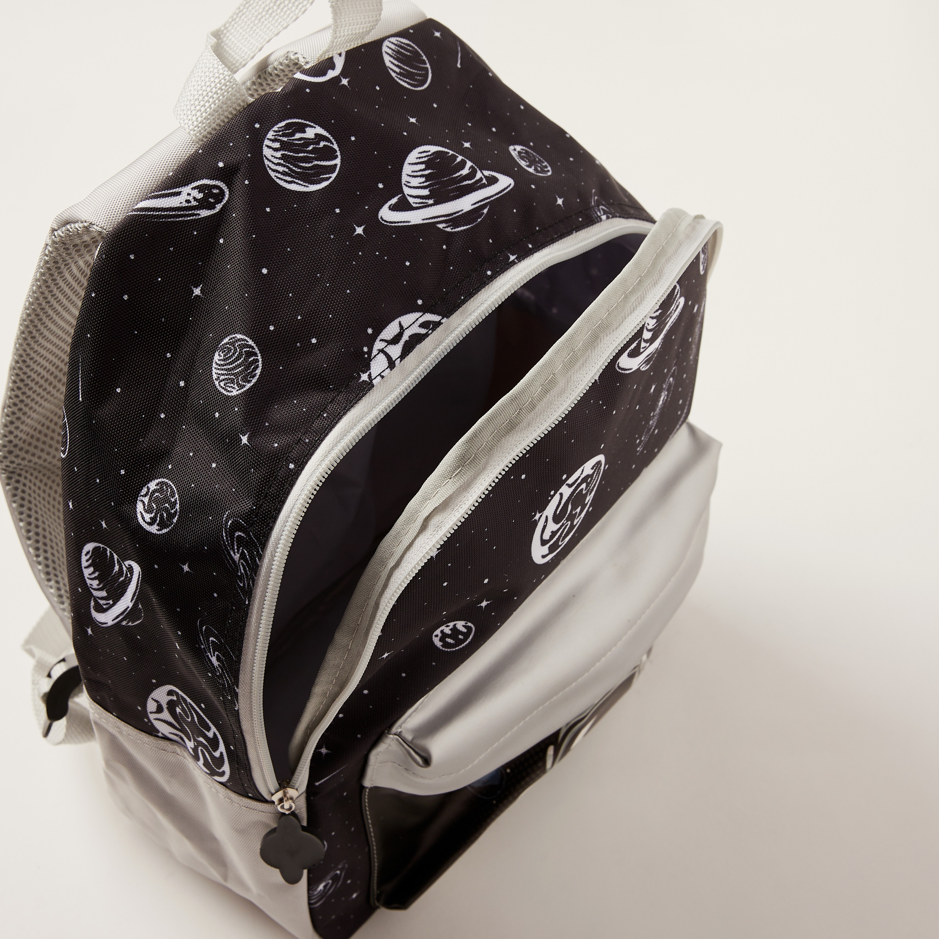 Juniors Space Print Backpack with Adjustable Shoulder Straps - 16 inches-school-bagsandbackpacks-backpacks-image-5