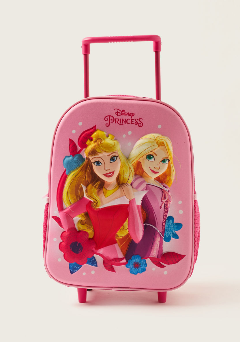 Disney Princess 3D Print 3-Piece 12-inch Trolley Backpack Set-Trolleys-image-1